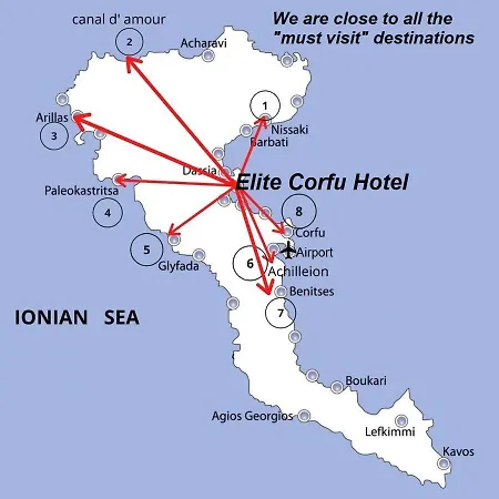 Elite Corfu - Adults Friendly Hotell Limni (Corfu)
