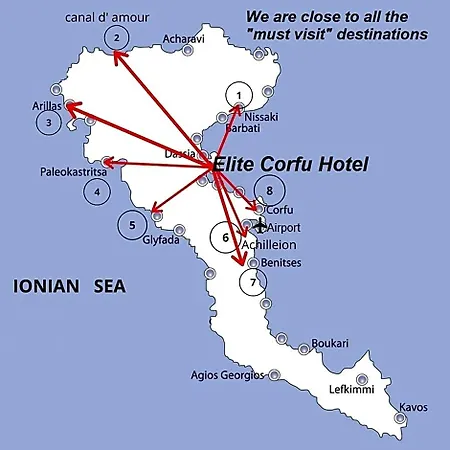 Elite Corfu - Adults Friendly فندق 3*